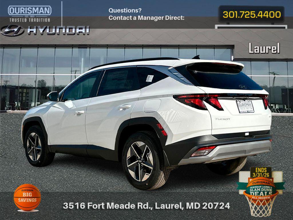 new 2026 Hyundai Tucson car, priced at $32,985