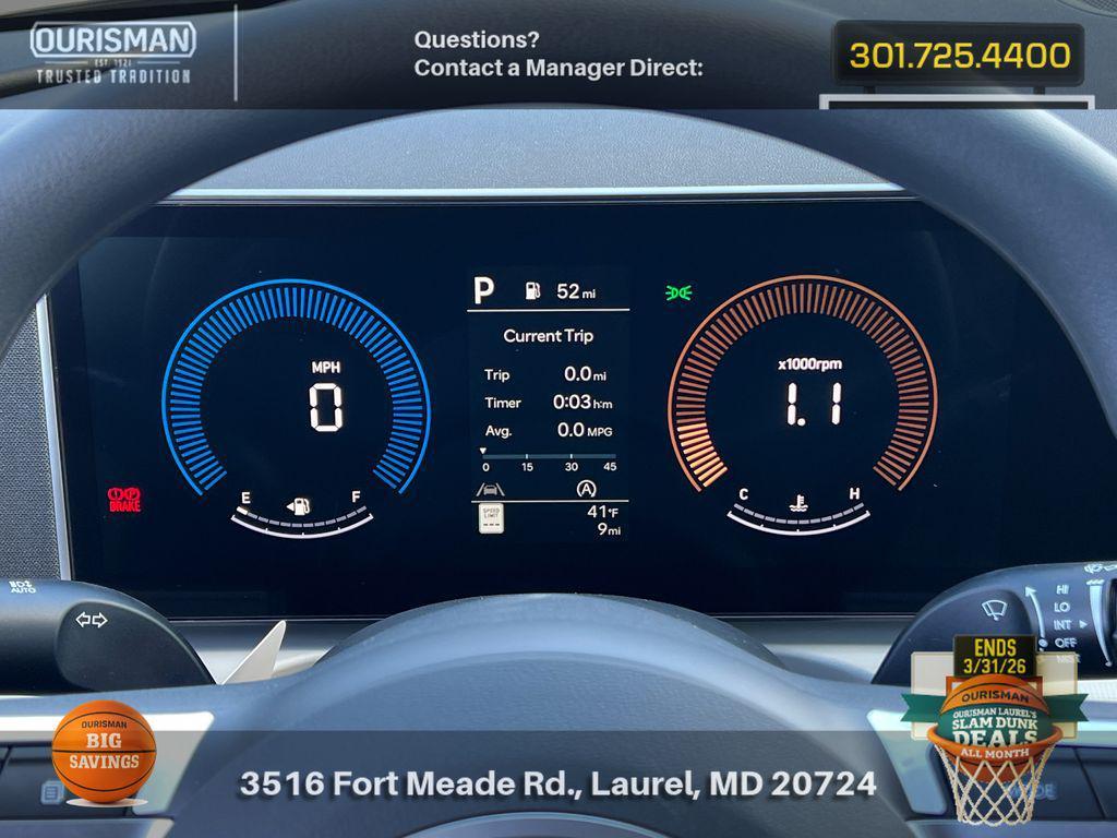 new 2026 Hyundai Tucson car, priced at $27,985