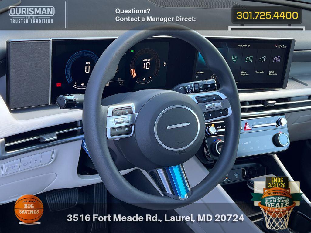 new 2026 Hyundai Tucson car, priced at $27,985