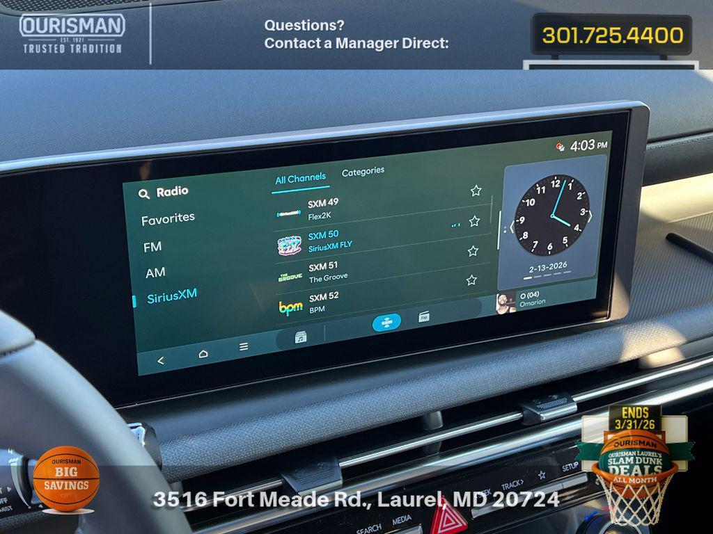 new 2026 Hyundai Tucson car, priced at $32,985