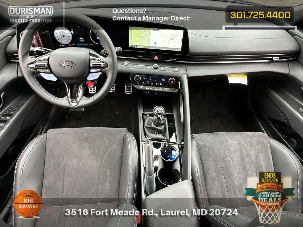 new 2025 Hyundai ELANTRA N car, priced at $33,998