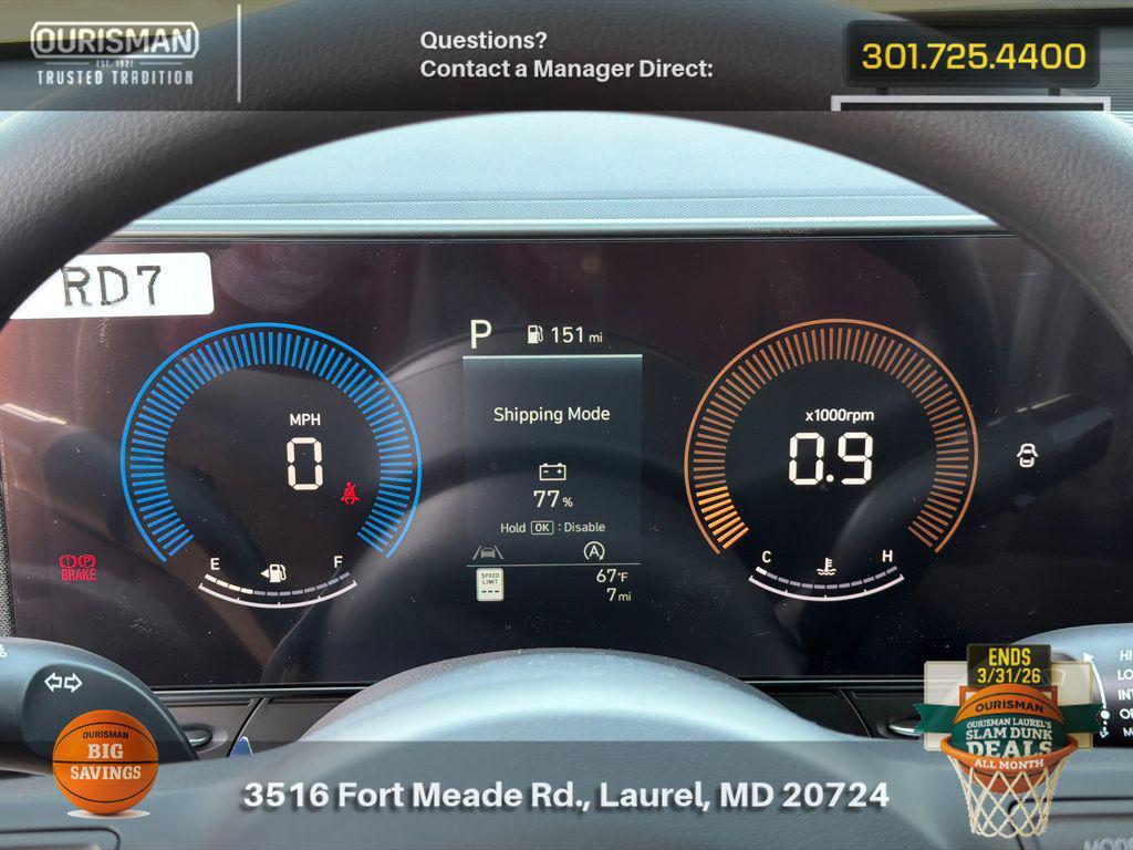 new 2026 Hyundai Kona car, priced at $26,985