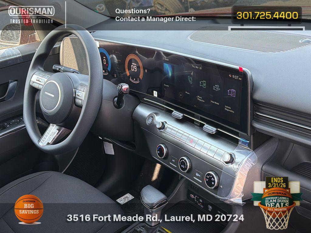 new 2026 Hyundai Kona car, priced at $26,985