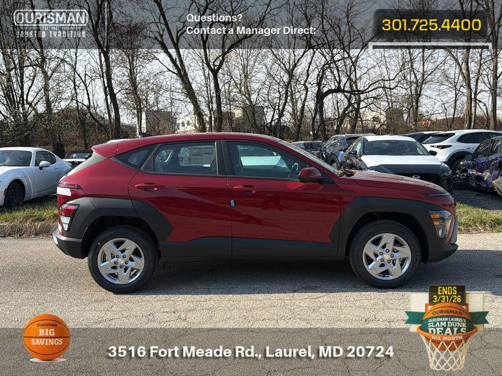new 2026 Hyundai Kona car, priced at $26,985