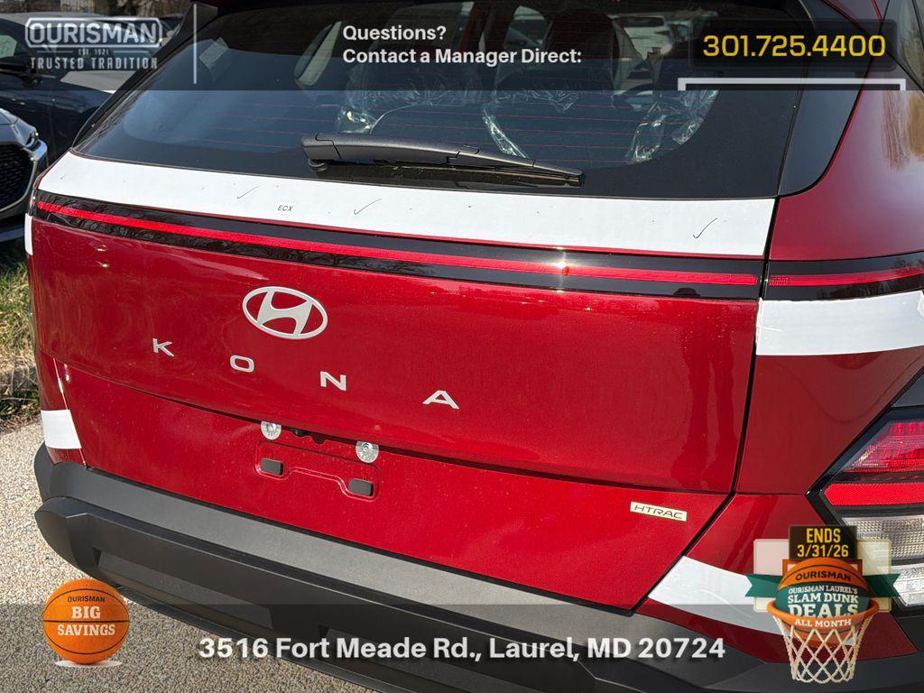 new 2026 Hyundai Kona car, priced at $26,985