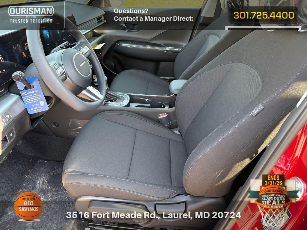 new 2026 Hyundai Kona car, priced at $26,985