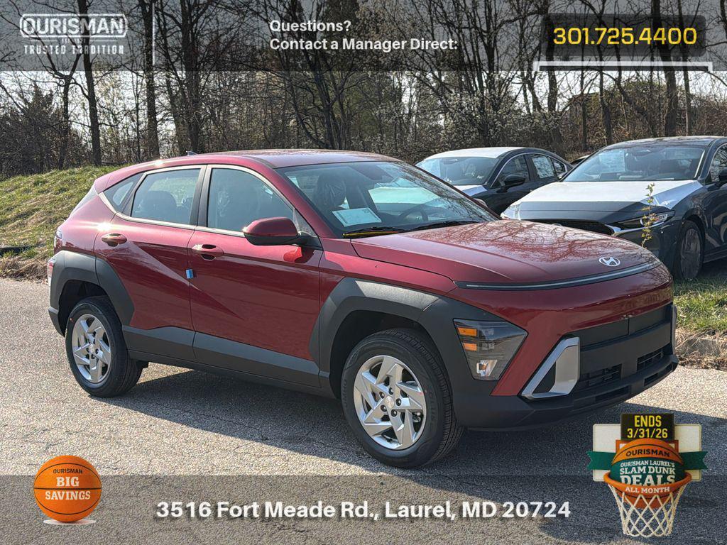 new 2026 Hyundai Kona car, priced at $26,985