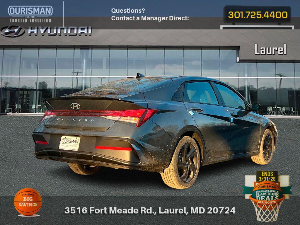 new 2026 Hyundai Elantra car, priced at $21,985
