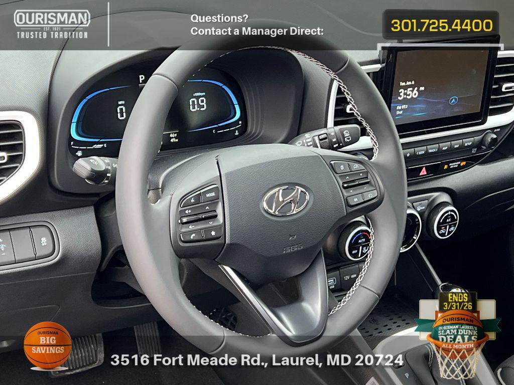 new 2025 Hyundai Venue car, priced at $22,985