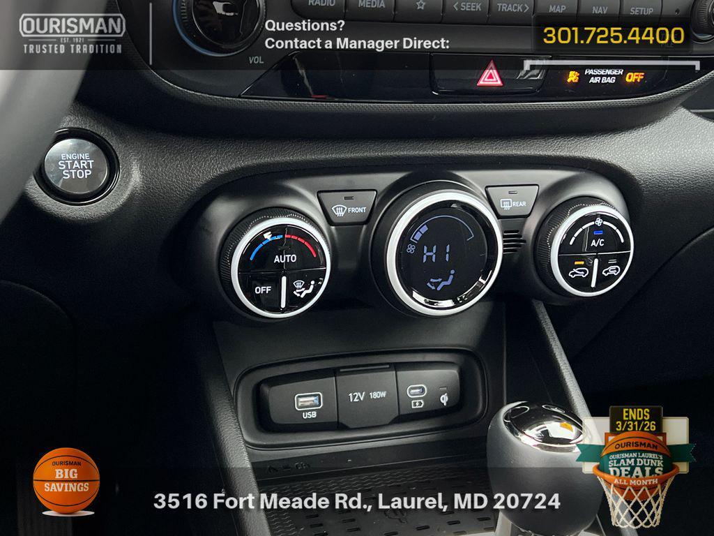 new 2025 Hyundai Venue car, priced at $22,985