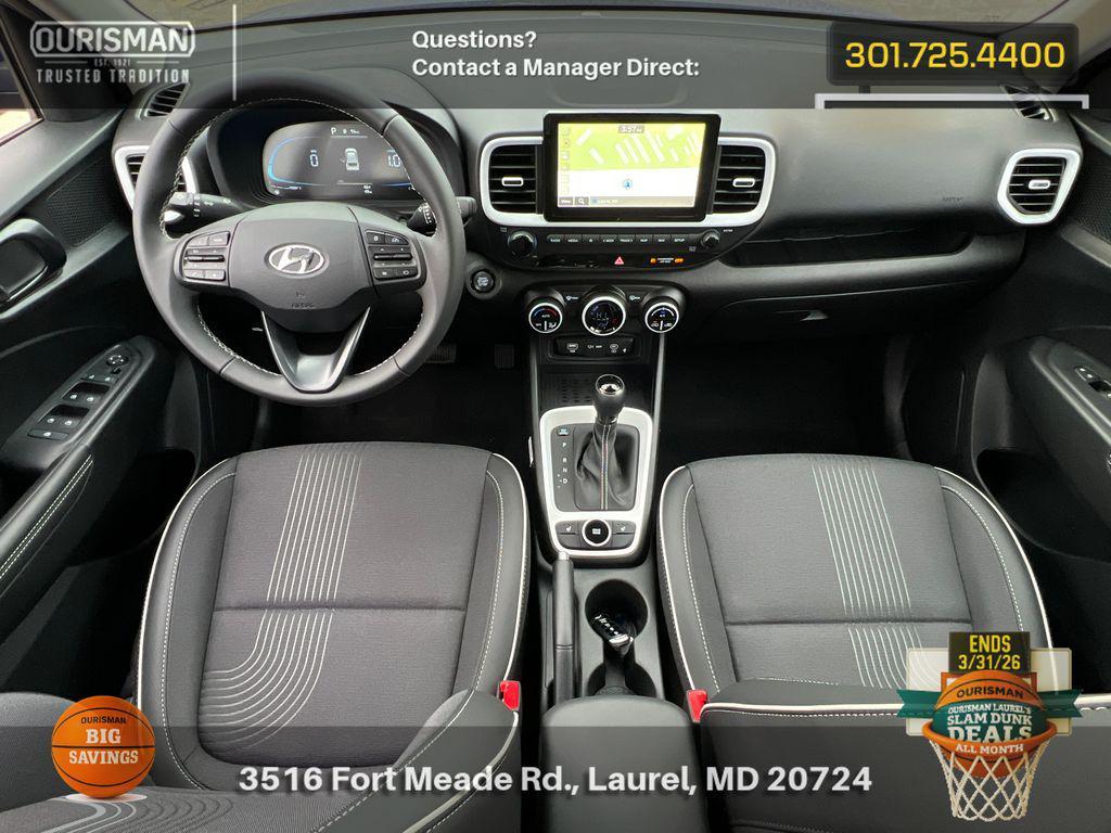 new 2025 Hyundai Venue car, priced at $22,985
