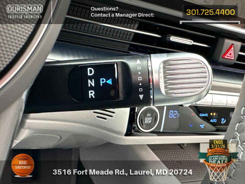 Serenity White 2025 Hyundai IONIQ 6 SEL