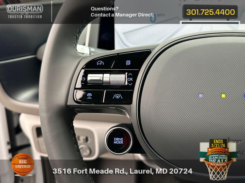 Serenity White 2025 Hyundai IONIQ 6 SEL