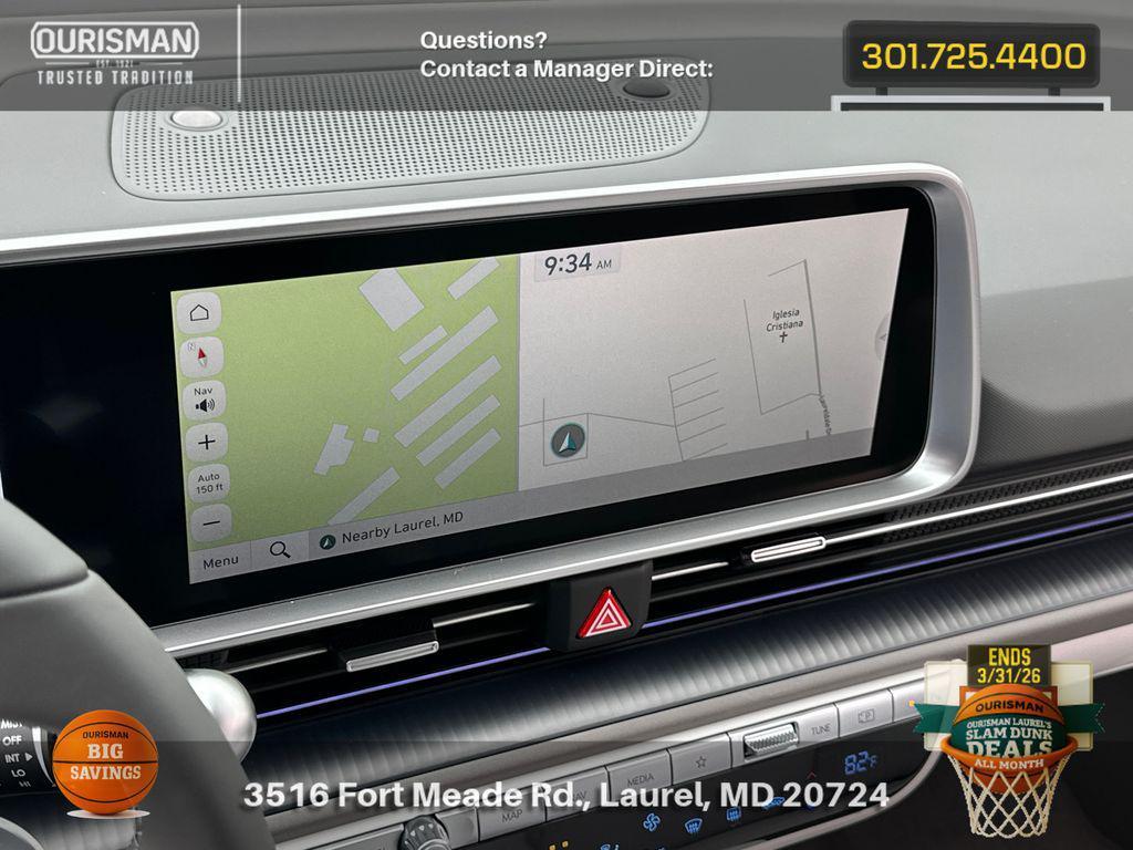 Serenity White 2025 Hyundai IONIQ 6 SEL