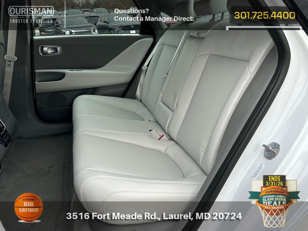 Serenity White 2025 Hyundai IONIQ 6 SEL