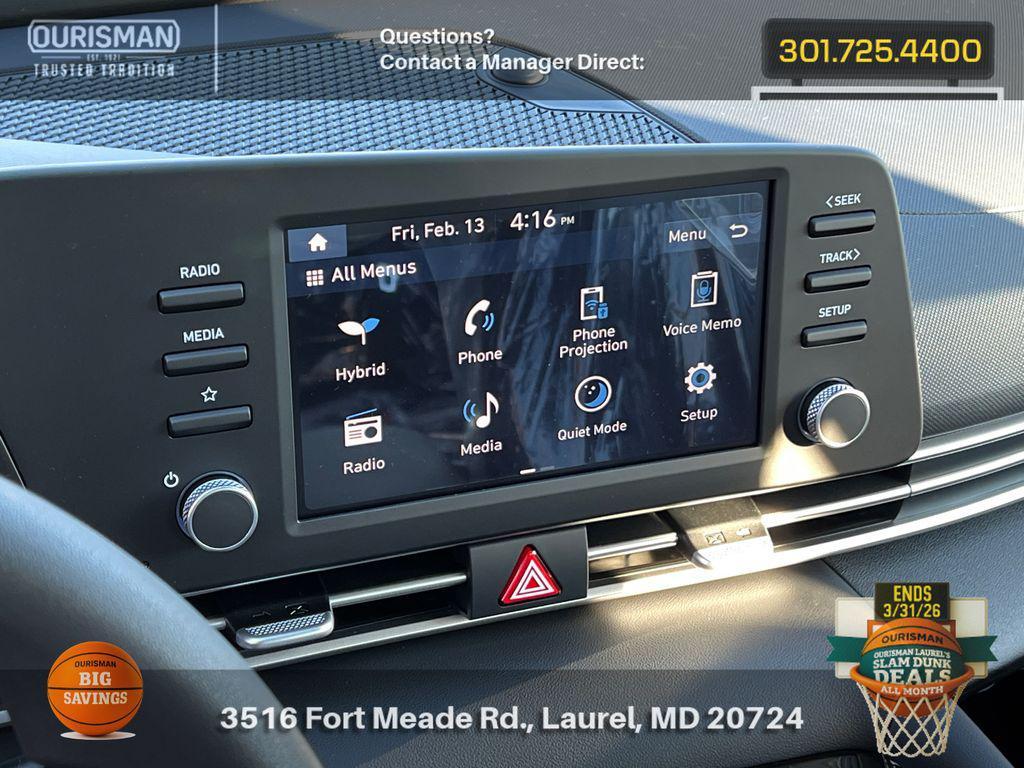 new 2026 Hyundai ELANTRA HEV car, priced at $24,235