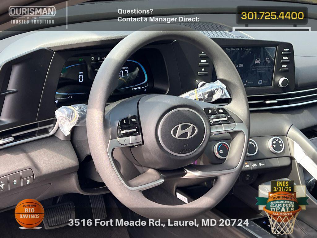 new 2026 Hyundai Elantra car, priced at $20,485