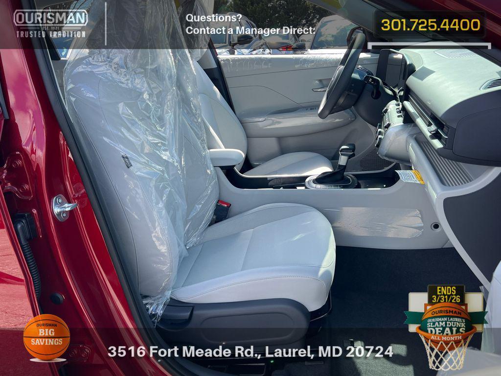 new 2026 Hyundai Kona car, priced at $25,485