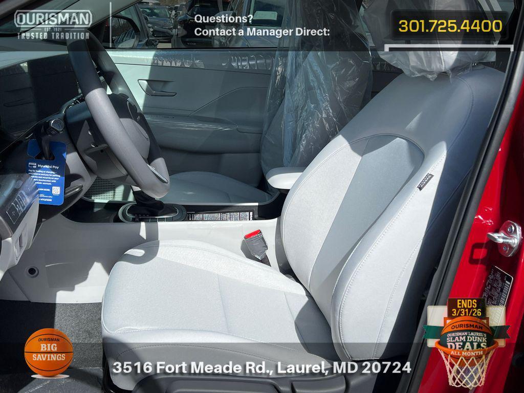 new 2026 Hyundai Kona car, priced at $25,485