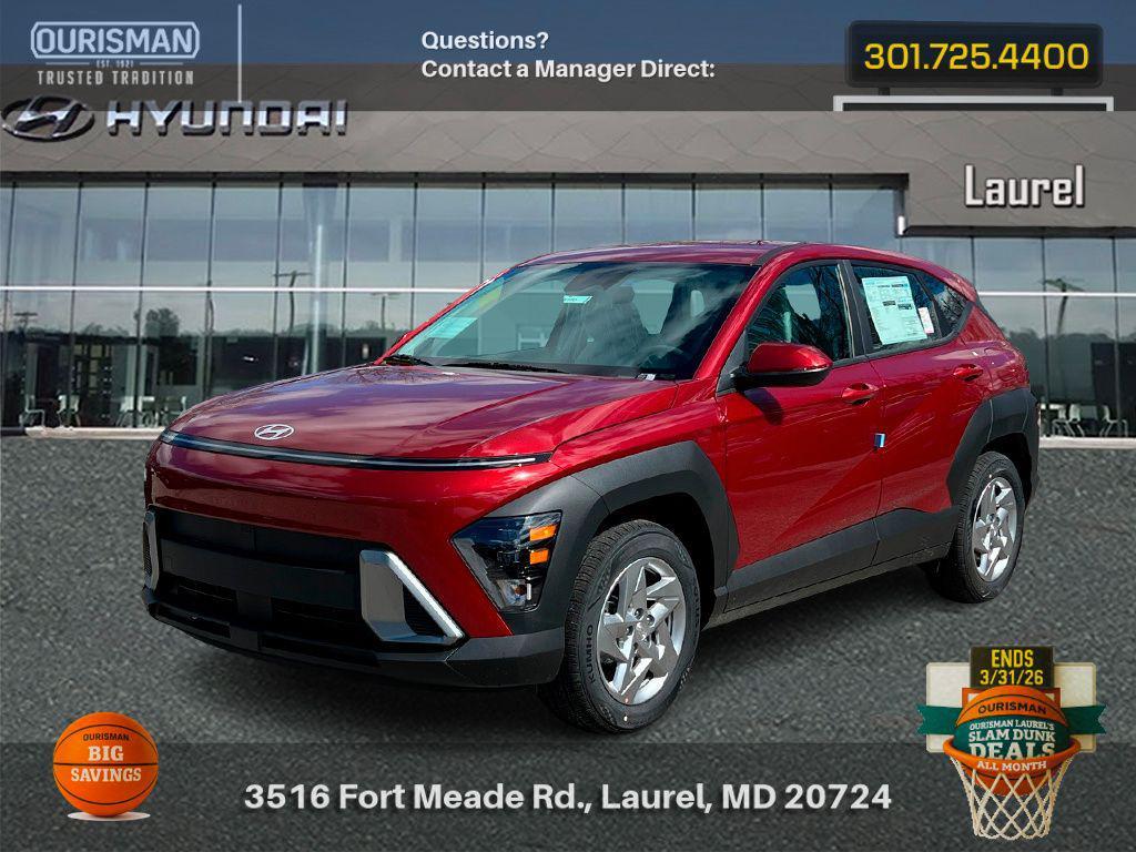 new 2026 Hyundai Kona car, priced at $25,485