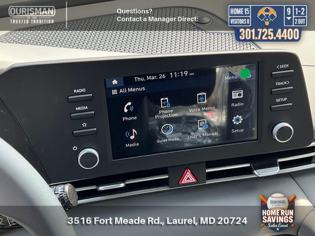 new 2026 Hyundai Elantra car, priced at $20,985