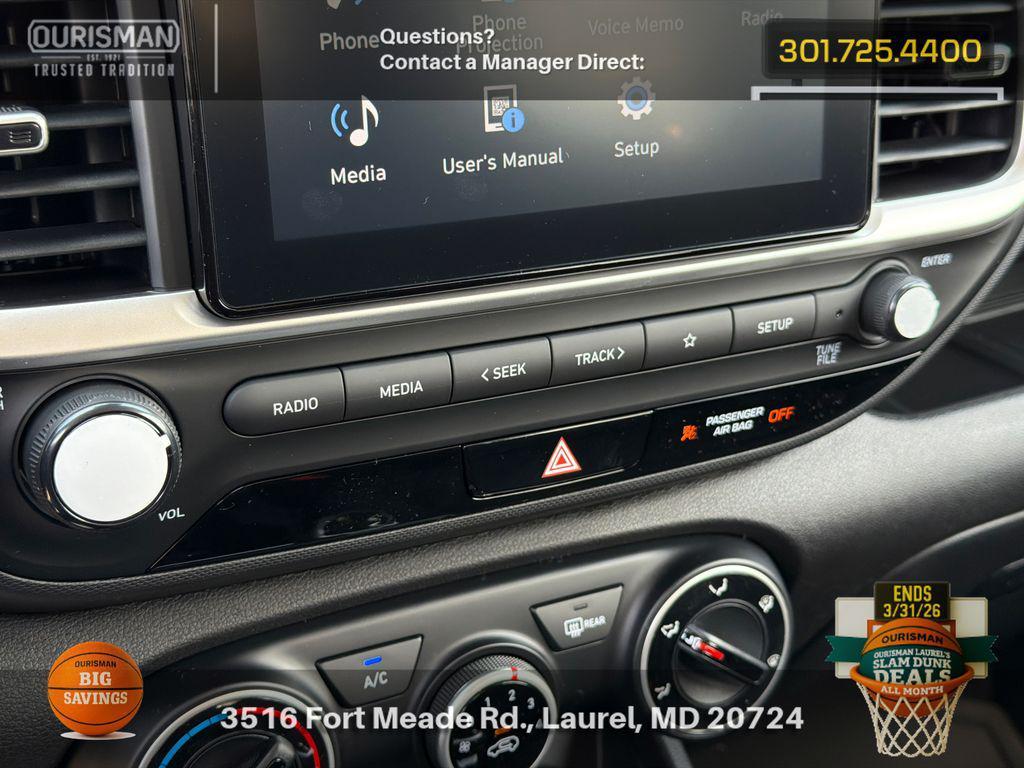 new 2026 Hyundai Venue car, priced at $21,485