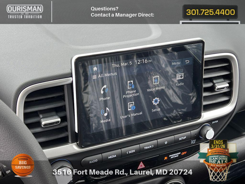 new 2026 Hyundai Venue car, priced at $21,485