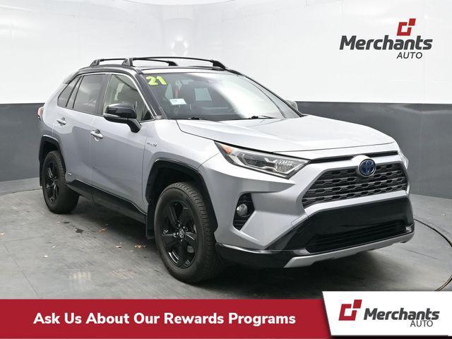 used 2021 Toyota RAV4 Hybrid car, priced at $26,566