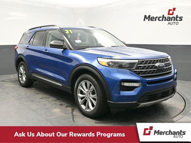 used 2021 Ford Explorer car, priced at $21,271