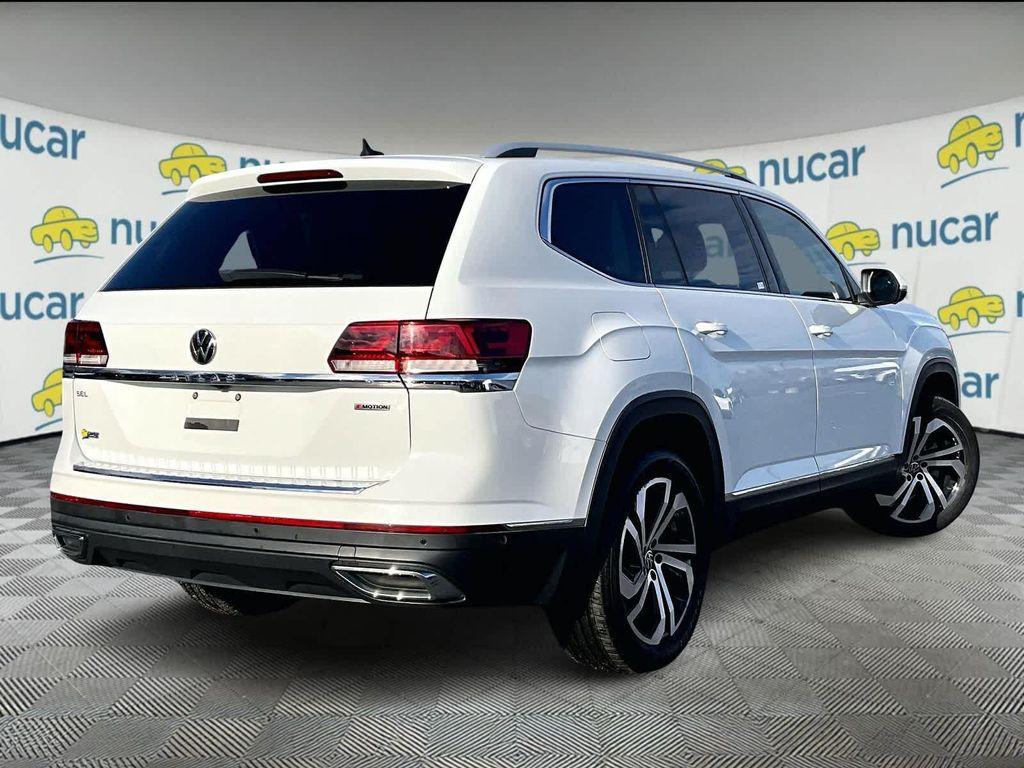 used 2021 Volkswagen Atlas car, priced at $24,800