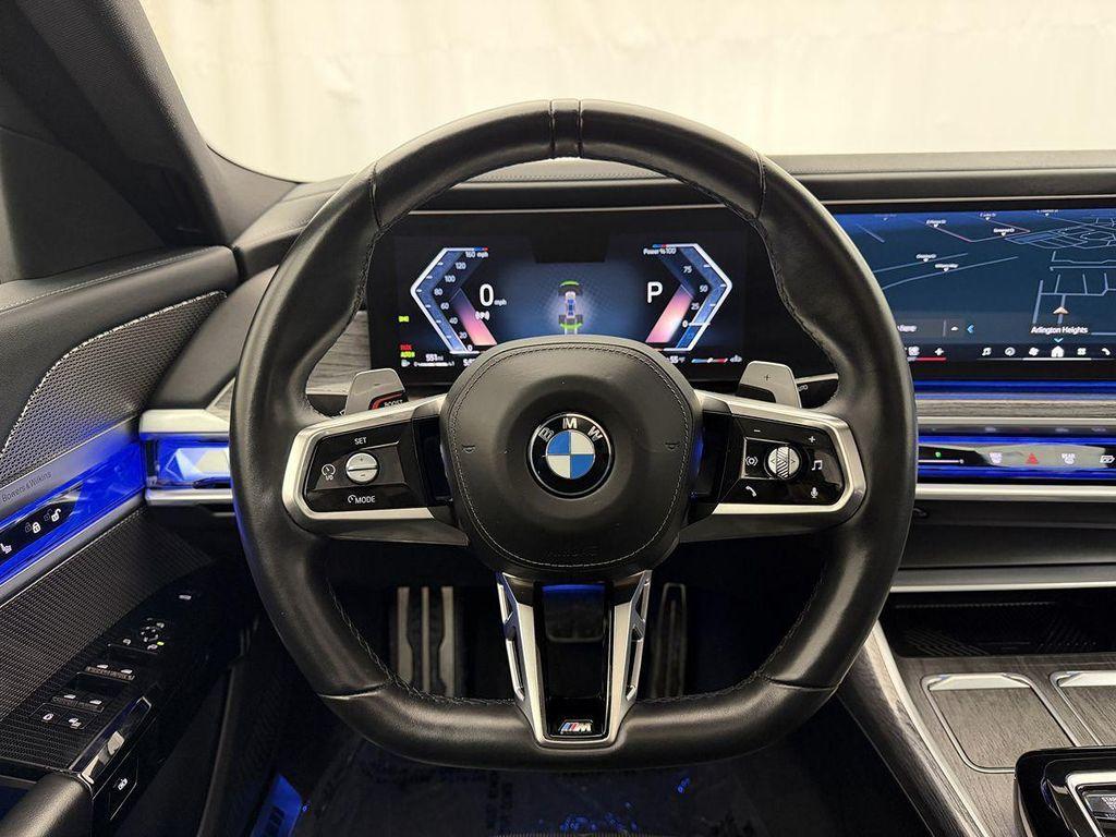used 2024 BMW 740 car, priced at $63,855