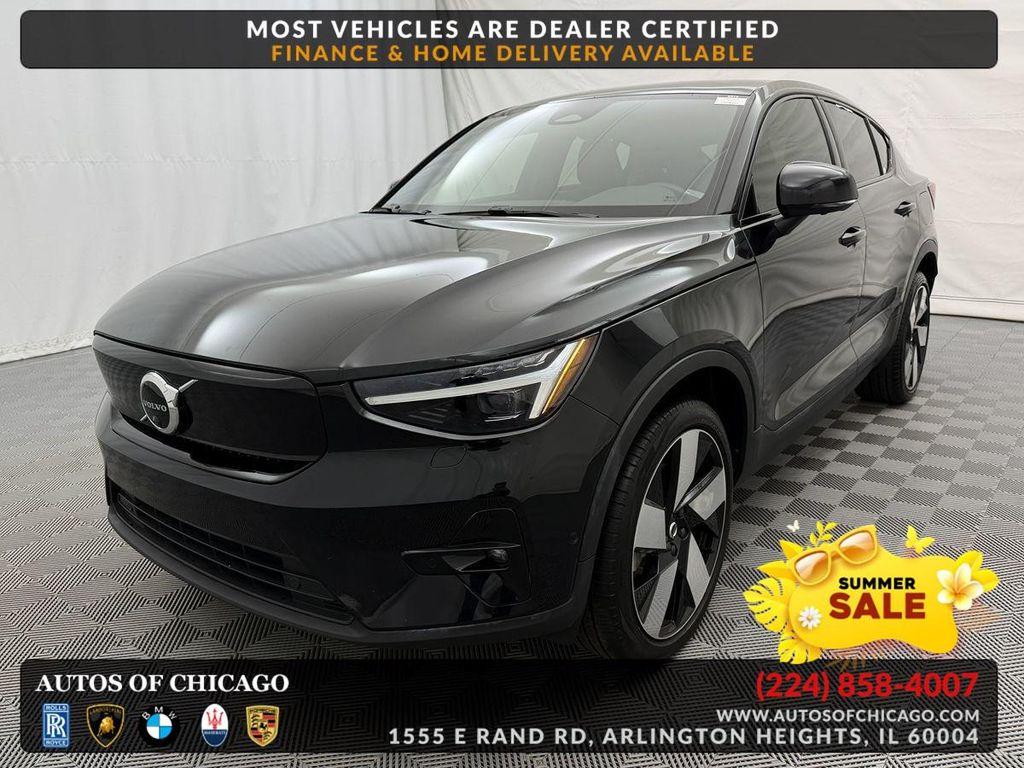used 2023 Volvo C40 Recharge Pure Electric car, priced at $25,355