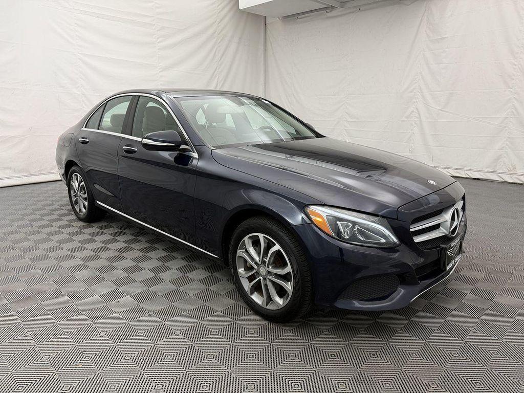 used 2015 Mercedes-Benz C-Class car, priced at $13,994