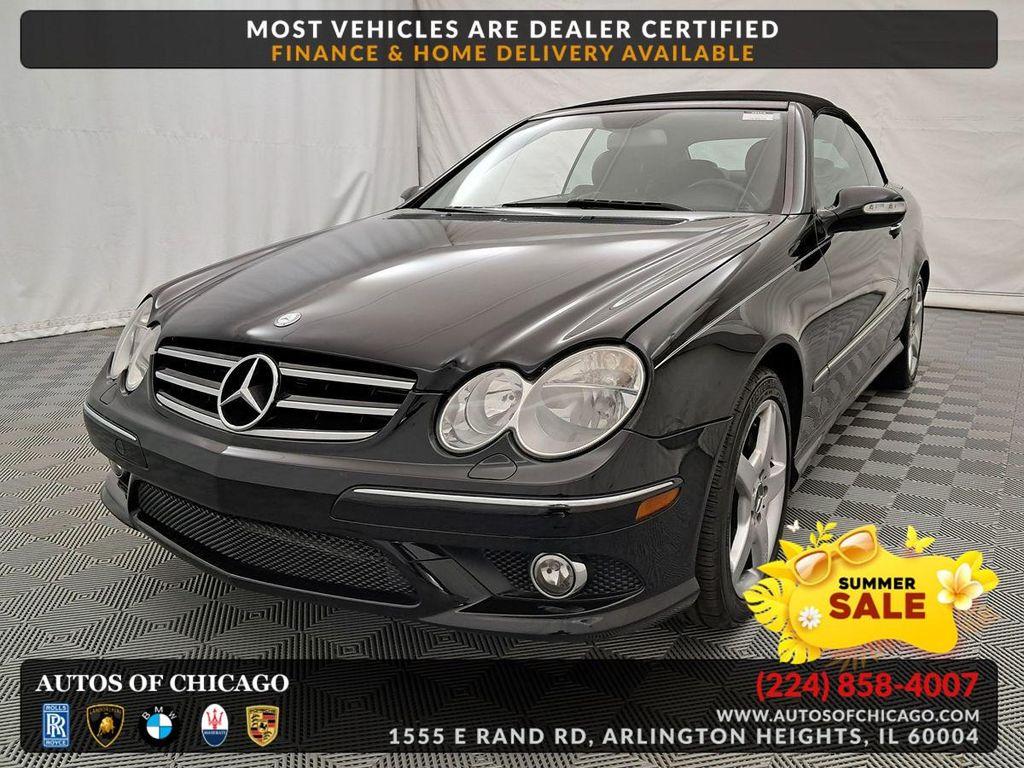used 2007 Mercedes-Benz CLK-Class car, priced at $8,099