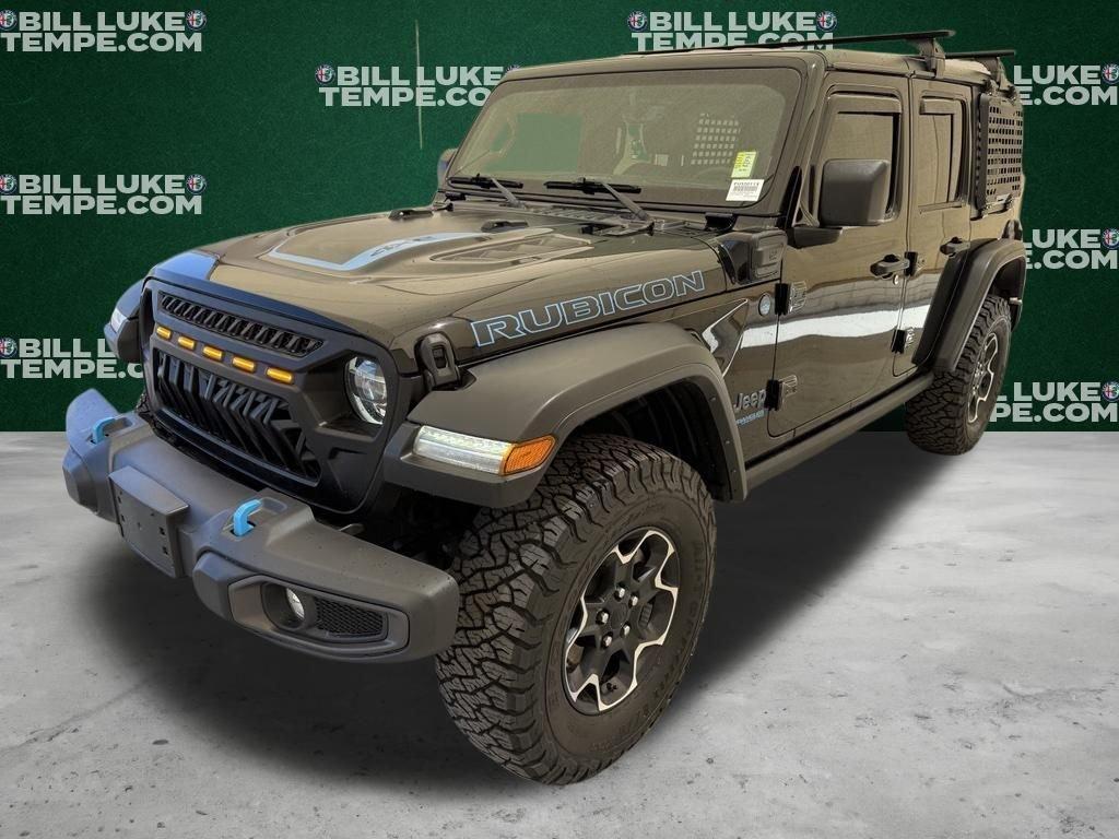 used 2022 Jeep Wrangler Unlimited 4xe car, priced at $28,383