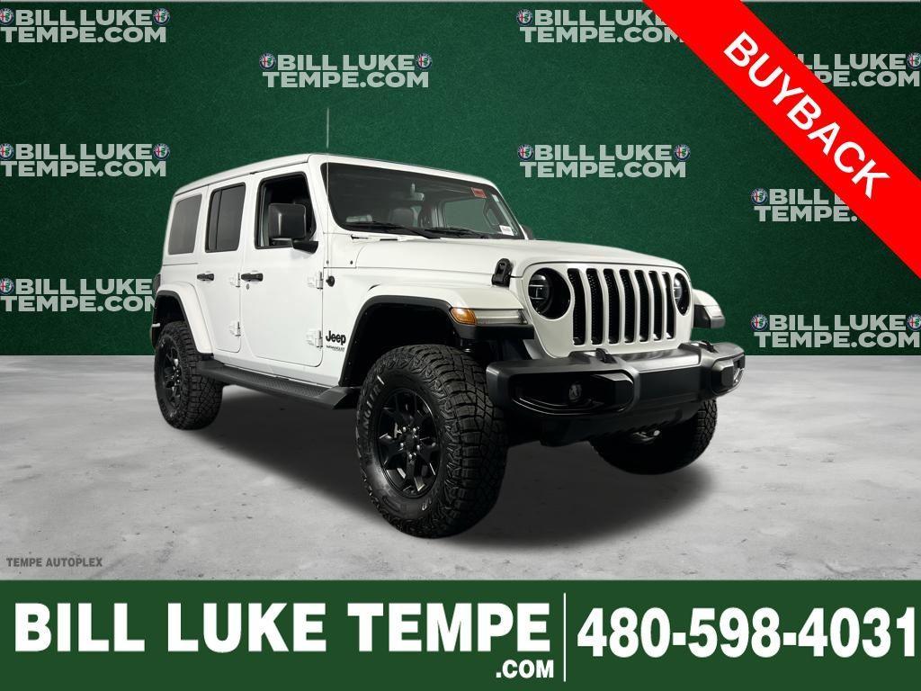 used 2022 Jeep Wrangler Unlimited car, priced at $28,175