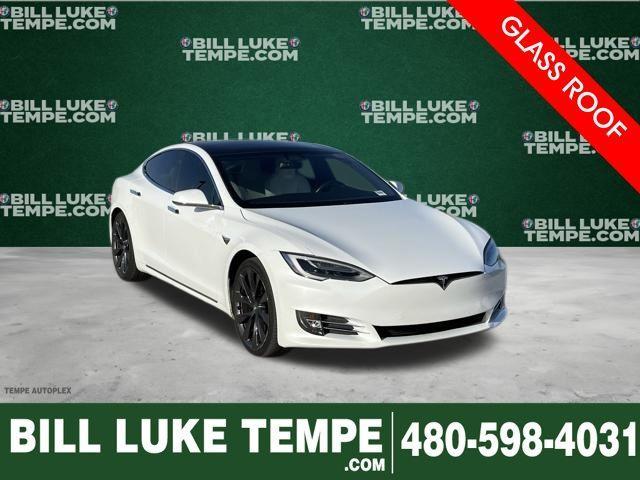 used 2021 Tesla Model S car, priced at $46,873