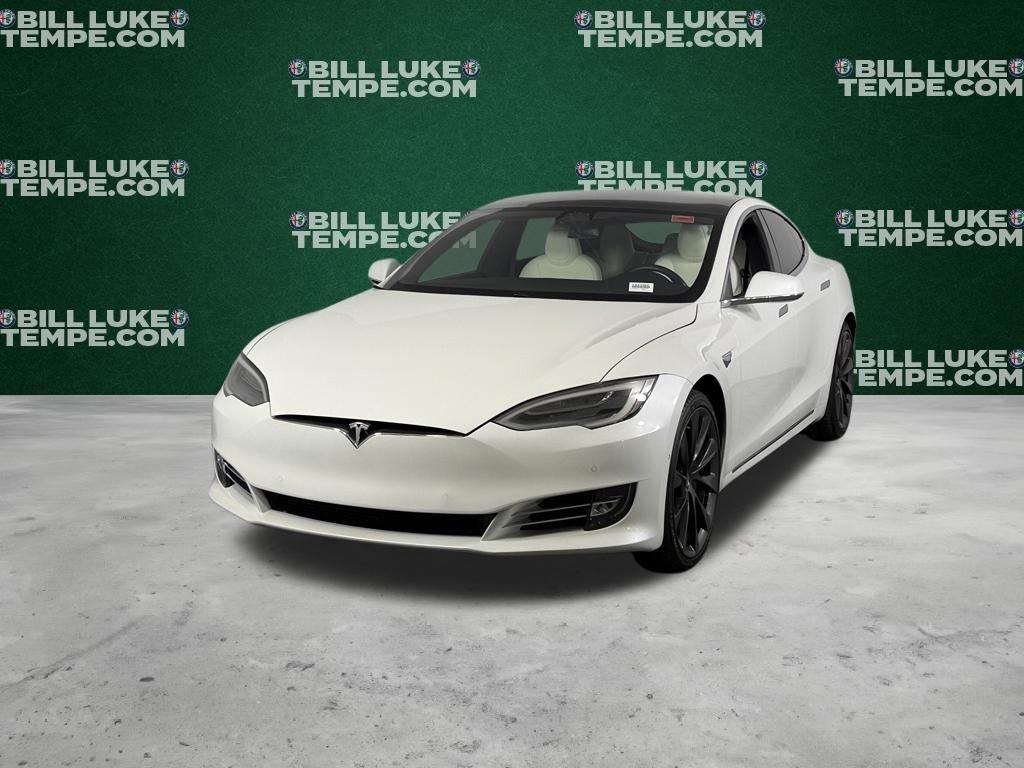 used 2021 Tesla Model S car, priced at $46,373
