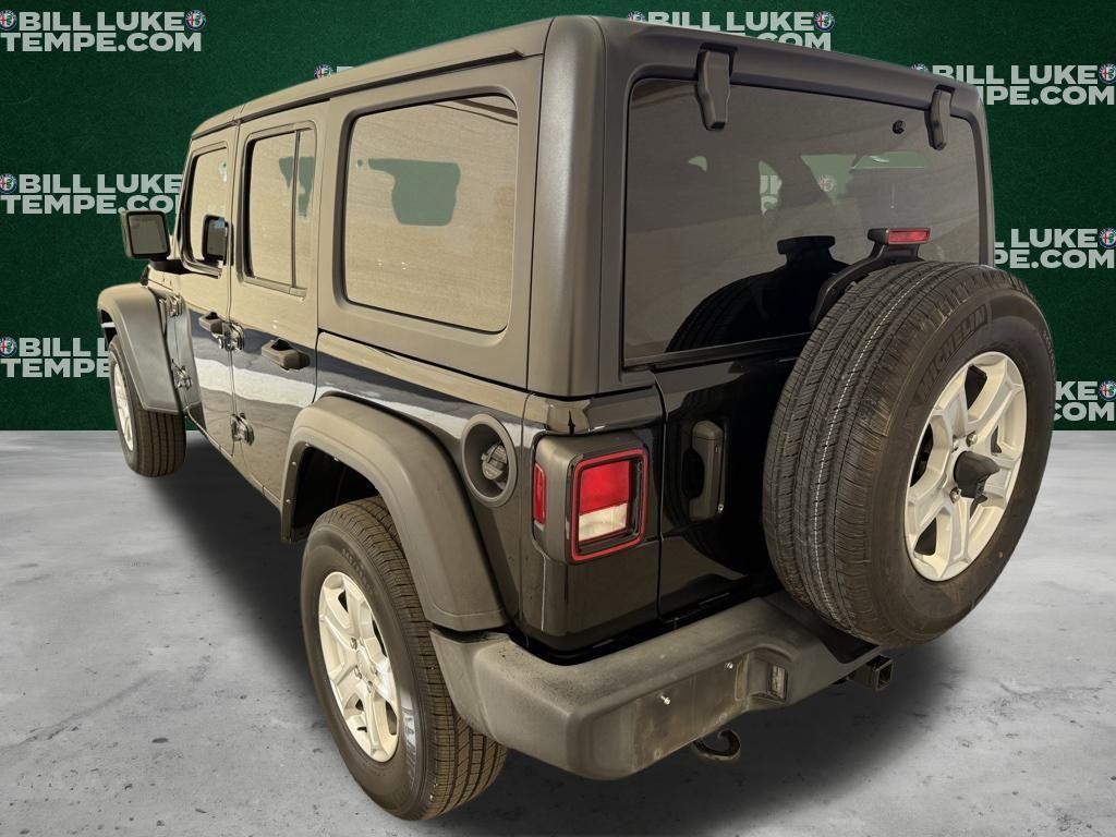 used 2022 Jeep Wrangler Unlimited car, priced at $26,473