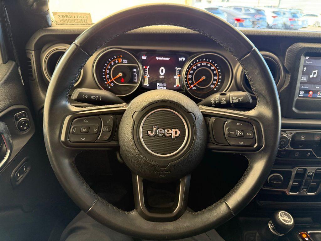 used 2022 Jeep Wrangler Unlimited car, priced at $26,473