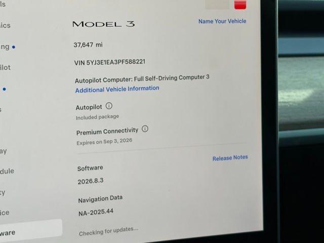 used 2023 Tesla Model 3 car, priced at $26,073