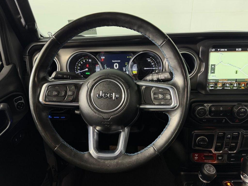 used 2023 Jeep Wrangler 4xe car, priced at $27,675