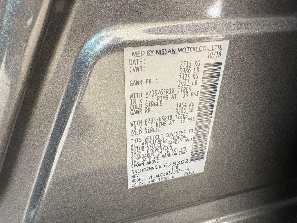 used 2017 Nissan Pathfinder car, priced at $13,373