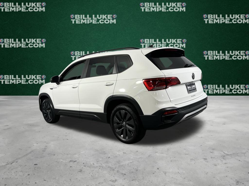 used 2023 Volkswagen Taos car, priced at $18,073