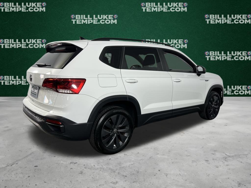 used 2023 Volkswagen Taos car, priced at $18,073