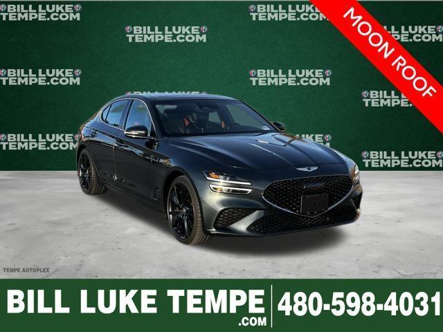 used 2023 Genesis G70 car, priced at $30,573