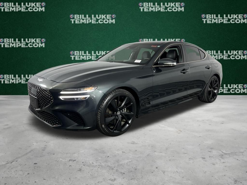 used 2023 Genesis G70 car, priced at $27,373