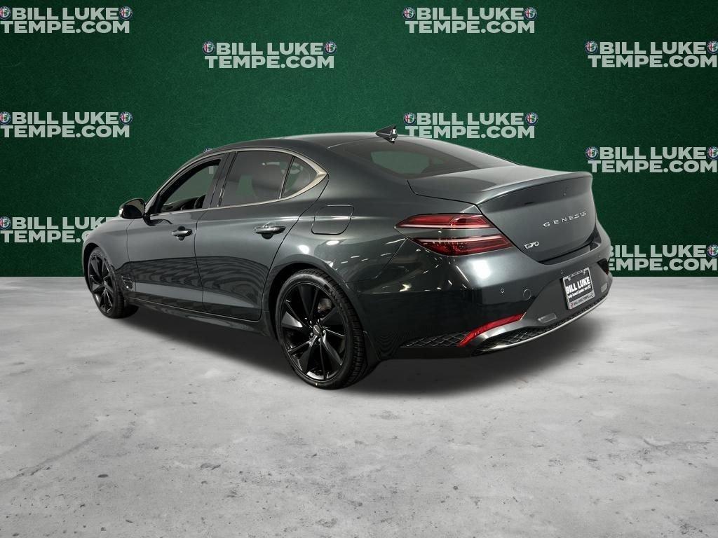 used 2023 Genesis G70 car, priced at $27,373