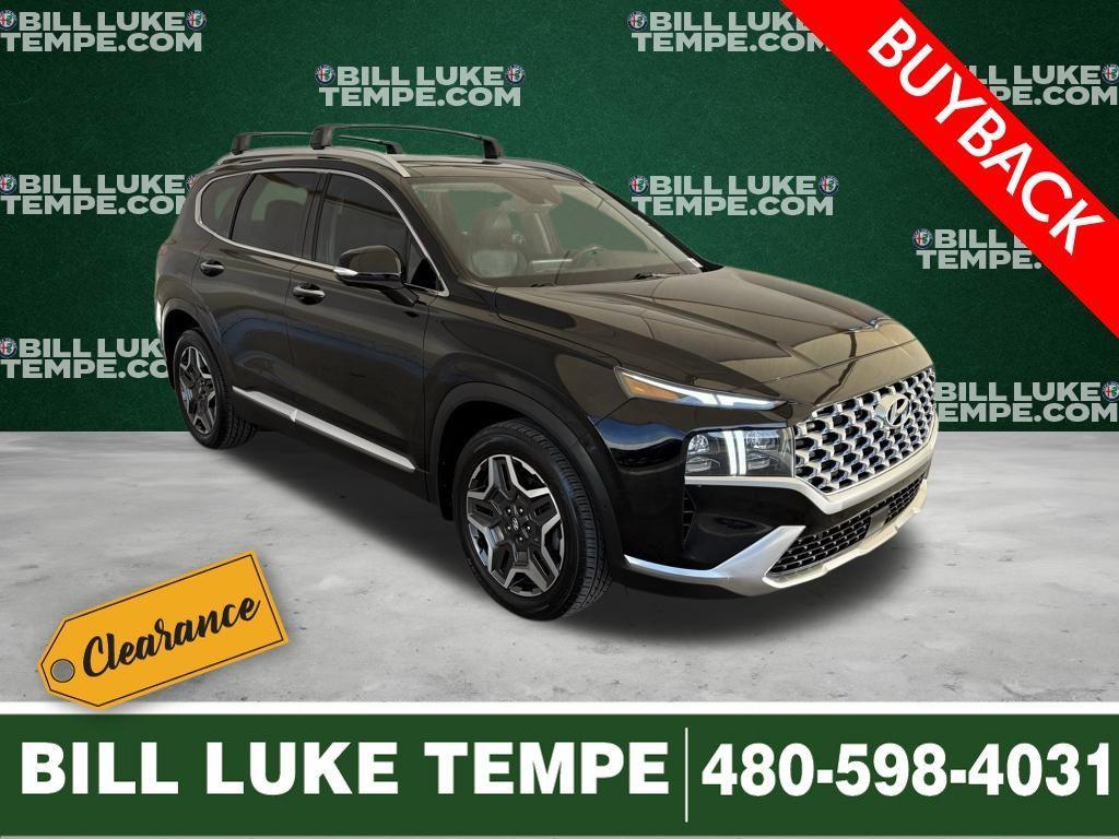 used 2021 Hyundai Santa Fe car, priced at $19,075