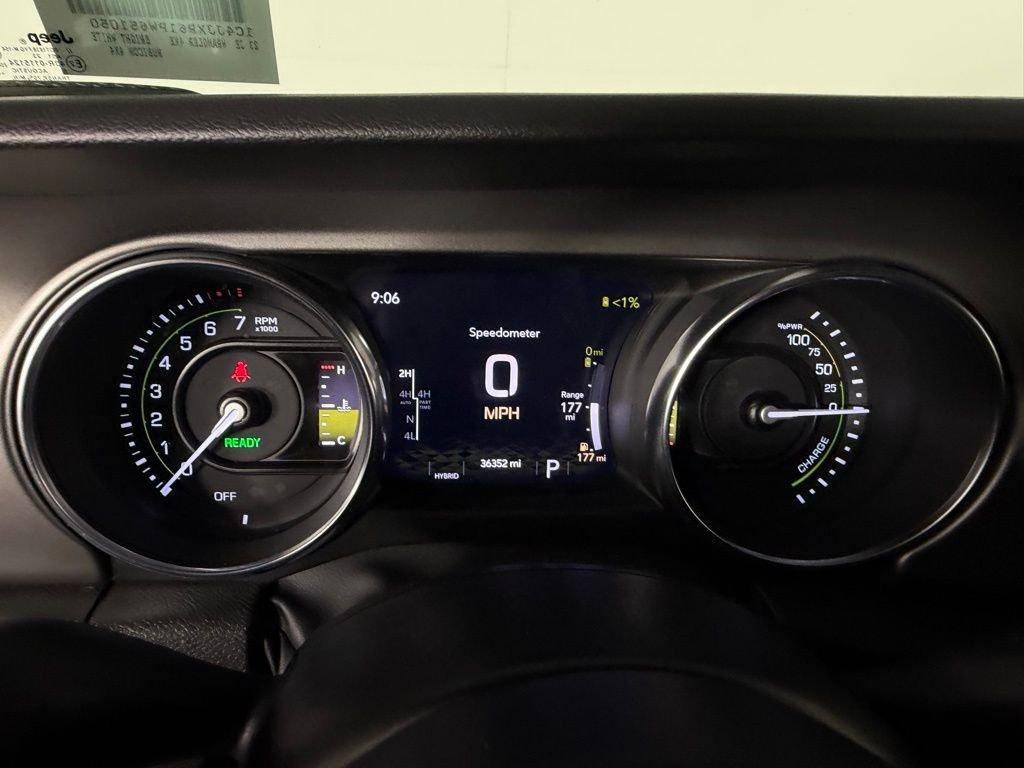 used 2023 Jeep Wrangler 4xe car, priced at $28,173